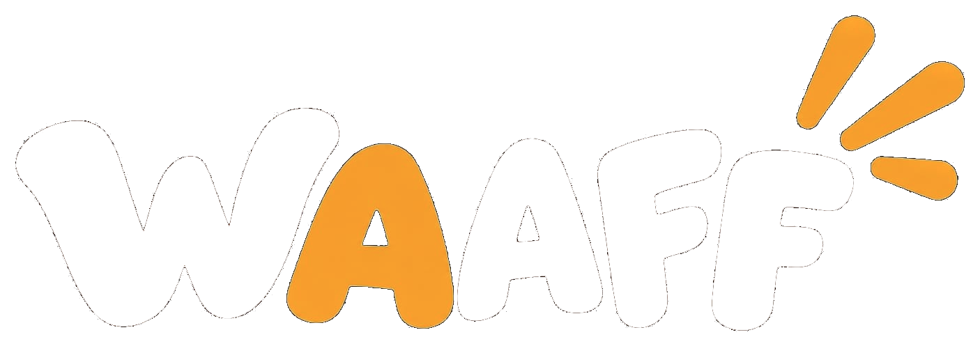 waaff logo blanc